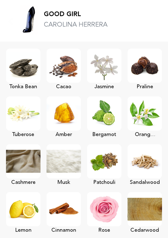 Inspirace této vůně